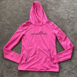 Active Faith Pink Pullover Hoodie SIZE S